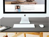Creative Interior Design Name Card Karimacreative Desktop Website Mockup for the Home Sanctuary