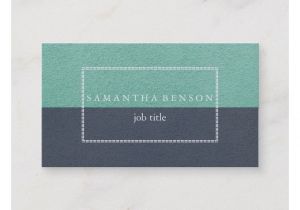 Creative Job Title for Business Card Blue and Turquoise Modern Professional Business Card