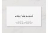 Creative Job Title for Business Card Modern Simple Design Elegant Chic Template Trendy Business