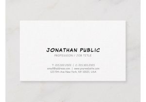 Creative Job Title for Business Card Modern Simple Design Elegant Chic Template Trendy Business