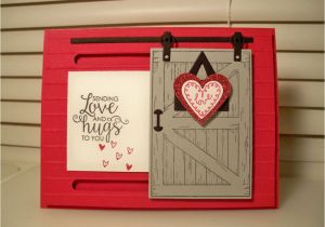 Creative Love Card for Her Barn Door 01 by D Daisy at Splitcoaststampers Daisy