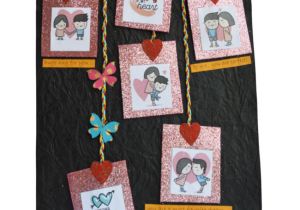 Creative Love Card for Her Natal Crafts Creative Jumbo Handmade Love Card 01 Size A3 Greeting Card