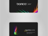 Creative Name Card Design Ideas Banicci Logo and Business Card by Manicho Deviantart Com