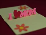 Creative Pop Up Cards Templates Free Simple Mother S Day Pop Up Card Template