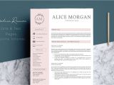 Creative Professional Resume Professional Creative Resume Template Alice Morgan