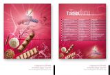 Creative Restaurant Menu Card Designs M 4 the Color that they Used for the Background Makes the
