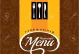 Creative Restaurant Menu Card Designs Restaurant Menu Card Design Template Creative Vector