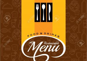 Creative Restaurant Menu Card Designs Restaurant Menu Card Design Template Creative Vector