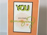 Creative Thank You Card Ideas Stampin Up Amazing You and Celebrate You Stampin Up Cards
