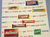 Creative Things to Write On A Birthday Card Candy Birthday Card Candy Birthday Cards Candy Bar