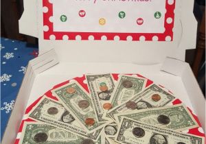Creative Ways to Give A Gift Card Pizza Box Money Gift with Images Creative Money Gifts