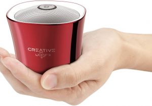 Creative Zen Maximum Sd Card Creative Woof 3 Mini Lautsprecher Bluetooth 3 5 Mm Aux Eingang Usb Audio Microsd Rot