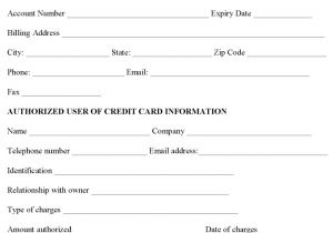 Credit Card Authorisation form Template Australia Credit Card Authorization form Template Word Best Letter