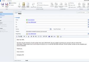Crm 2011 Email Template Create An Email Template In Crm 2011