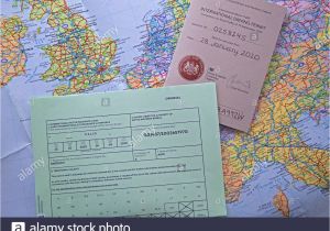 Cross Border Card northern Ireland Ins Ausland Fahren Stockfotos Ins Ausland Fahren Bilder