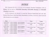 Cs Professional Admit Card June 18 Notice Board Sarat Centenary College