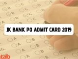 Cs Professional Admit Card June 19 Jk Bank Po Admit Card 2019 Released Download now
