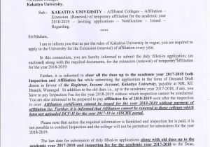 Csjm University Back Paper Admit Card Kakatiya University Warangal 506009 Telangana India