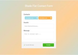 Css Email form Template 20 Free HTML Css Contact form Templates Designerslib Com