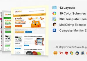 Css for Email Template Easymail Premium Email Template Mailchimp and