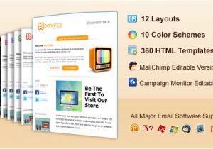 Css for Email Template Xperience Premium Email Template Mailchimp and