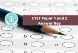 Ctet Admit Card Name Wise Ctet Paper 1 and 2 Answer Key 2019 Out Check Ctet Paper 1