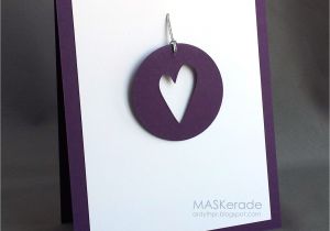 Cue Card About Handmade Gift Week 80 Purple Diy Kaarten Leuke Kaarten Kaarten