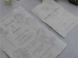 Cue Card Wedding You Have Been to Botanical Illustrated Wedding Invitation Rsvp Cards Rustic Wedding Invitation Floral Wedding Invitation Grey and White Wedding Invitation