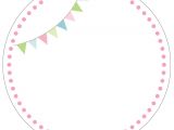 Cupcake Circle Template Cupcake themed Birthday Party with Free Printables How
