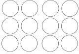 Cupcake Circle Template Cupcake topper Template Tutorial Birthday Party Ideas