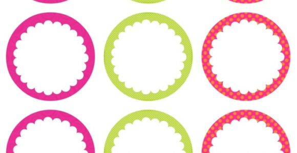 Cupcake Picks Template Easter Cupcake toppers Free Printables