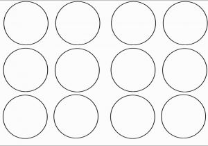 Cupcake Picks Template Printable 6 Inch Circle Macaron Circle Template 7ythg