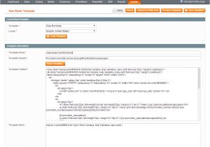 Custom Email Template In Magento Email Reminder Templates Magento Enterprise Edition