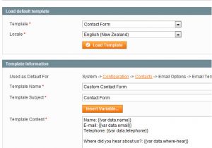 Custom Email Template In Magento Magento Add A Custom Field to the Contact Us form Sycha