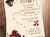 Custom Evite Template Custom Printable Pirate Party Birthday Invitation Template