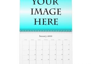 Custom Photo Calendar Template Personalized Calendar Template Zazzle