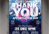 Customer Appreciation Day Flyer Template Appreciation Day Business Flyer Psd Template Psdmarket