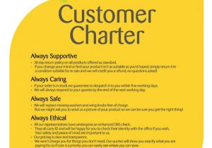 Customer Care Charter Template Client Service Charter Template 28 Images