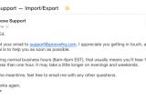 Customer Service Auto Response Email Template How A Small touch Can Turn A Bad Customer Experience Around