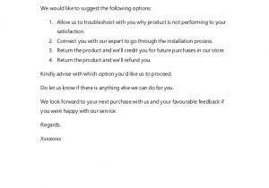 Customer Support Email Template Email Templates Customer Service