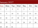 Customizable Calendar Template 2017 26 Customizable Calendar Template Images January 2017