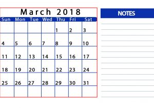 Customizable Calendar Template 2018 March 2018 Personalized Calendar Latest Calendar