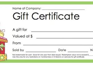 Customizable Christmas Gift Certificate Template Download Christmas Gift Certificate Templates Wikidownload