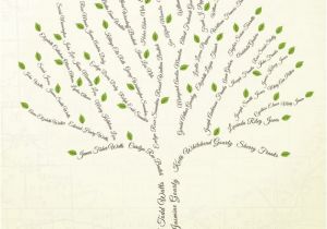 Customizable Family Tree Template Custom Family Tree 6 Generations Print Copy by Ancestryprints