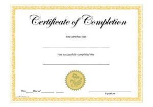 Customized Certificate Templates Custom Certificate Of