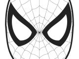 Cut Out Character Template Spider Man Face Template Cut Out Colouring Page Coloring