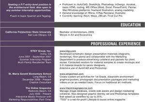 Cv Template for Architects Architecture Resume Pdf Resume for Architects