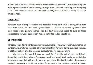 Cycling Sponsorship Proposal Template 10 Sponsorship Proposal Examples Samples Pdf Word Pages