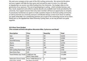 Cycling Sponsorship Proposal Template 19 Sample Sponsorship Proposal Templates Sample Templates