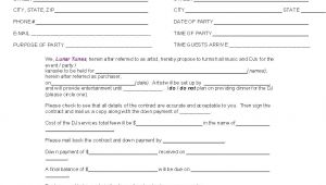 D S Contract Template Dj Contract Template Non Compete Agreement D J
